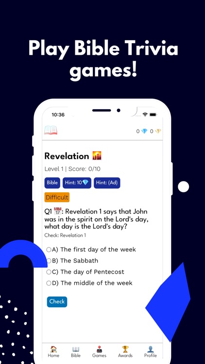 Bible Trivia App