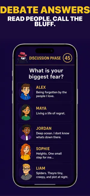 Mr White: Imposter Questions screenshot 3