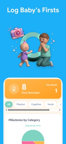 Baby Steps: Milestone Tracker Screenshot 2 of 6