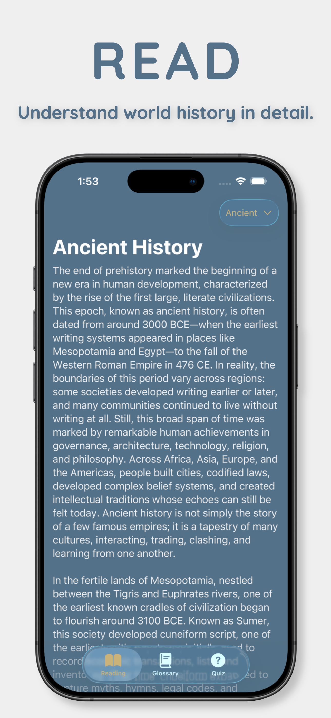Globe: World History