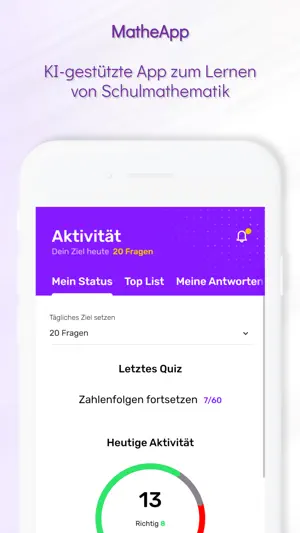 MatheApp – Mathe lernen screenshot 2