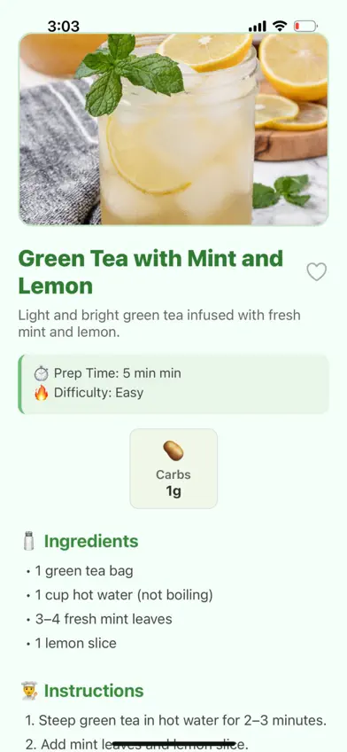Anti Inflammatory Diet. App screenshot 2