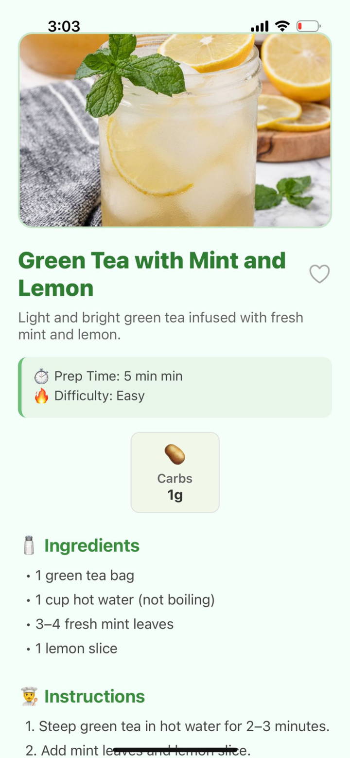 Anti Inflammatory Diet. App screenshot 2