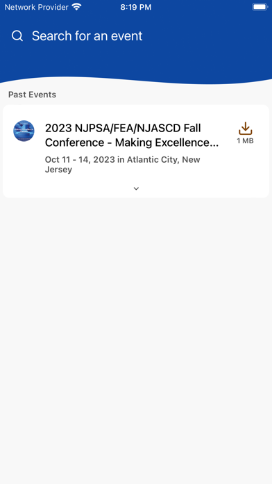 NJPSA Conf Screenshot