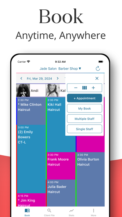 SalonBiz Stylist Screenshot