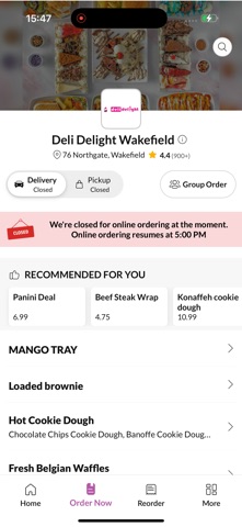 Deli Delight Wakefield. Screenshot 2 of 4