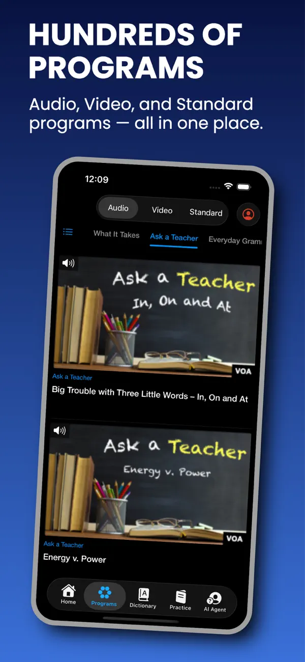 Screenshot #2 pour VOA English Learning