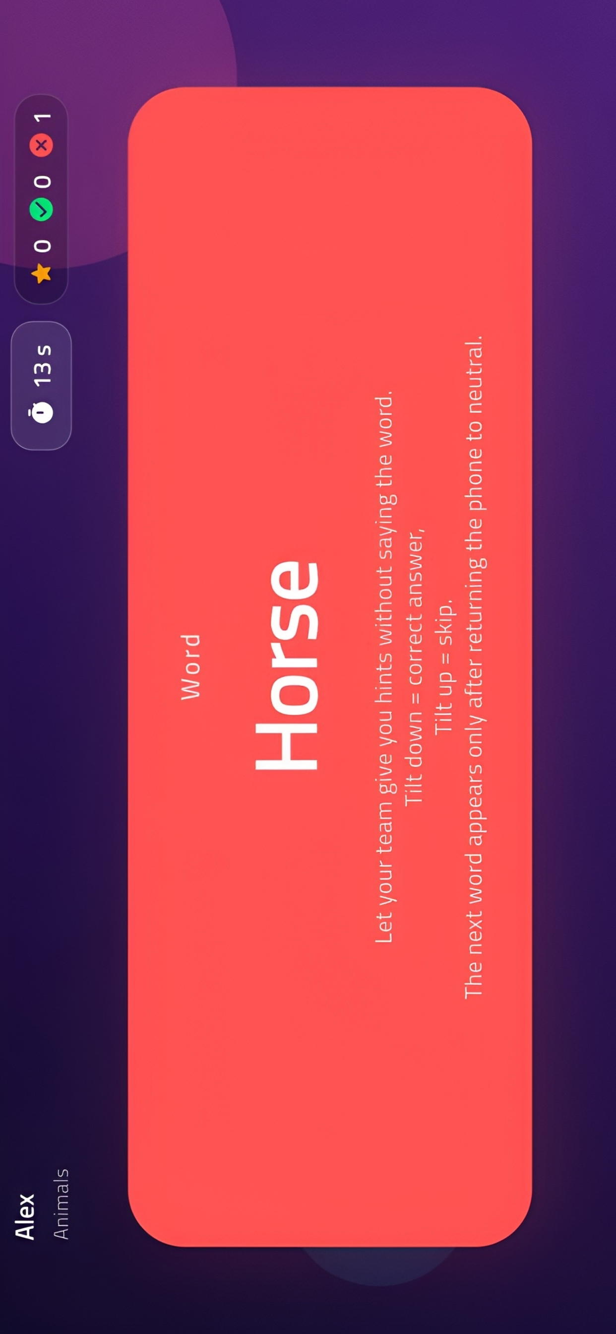 Charades - Guess & Tilt screenshot 7