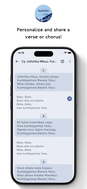 Nyimbo za Injili + Biblia screenshot 3