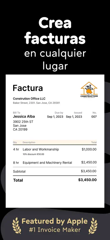 Facturas rapidas | Billdu screenshot 1 of 9