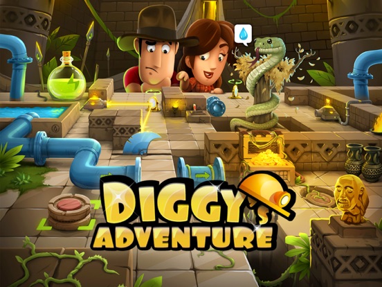 Diggy's Adventure: パズルゲームのおすすめ画像1