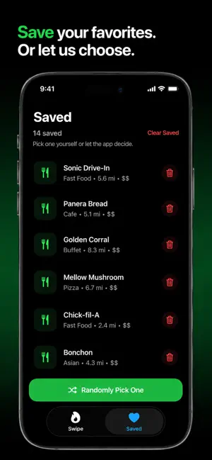 Dinner Swipe screenshot 2