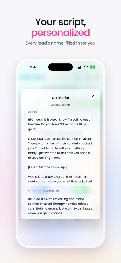 Cold Call X: Sales Dialer 的 App Store 截图 8