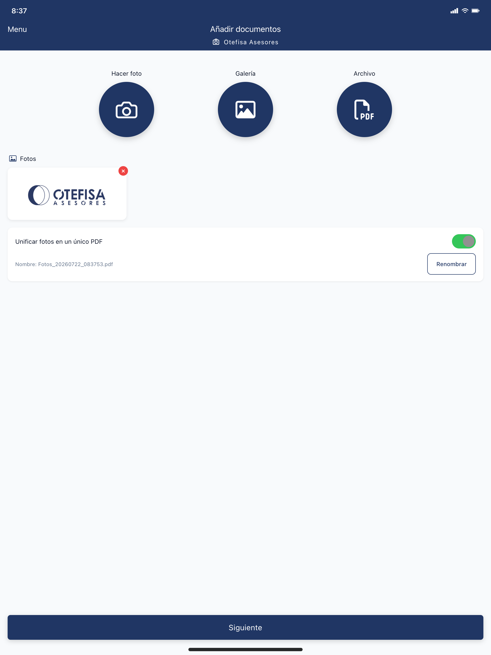 ASESORES OTEFISA screenshot 9