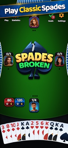Spades Classics Card Game Screenshot 3 of 5