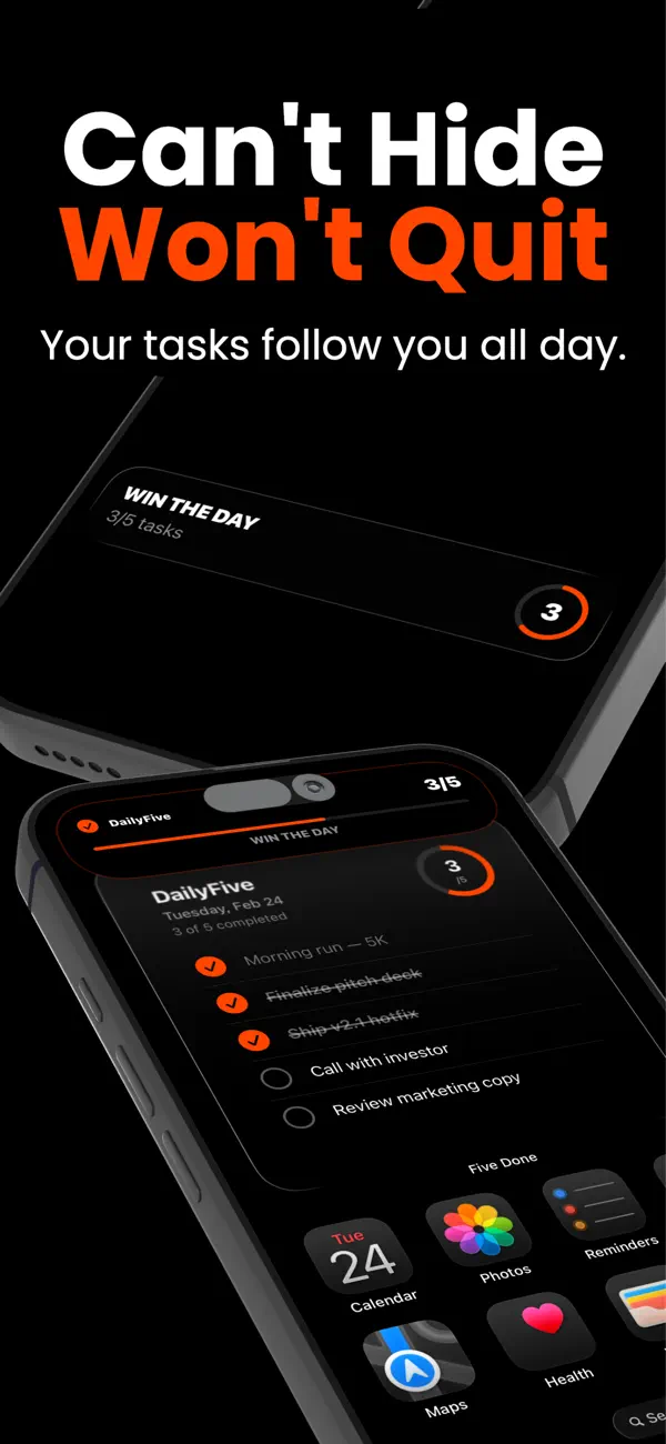 Screenshot #3 pour FiveDone: Win Your Day