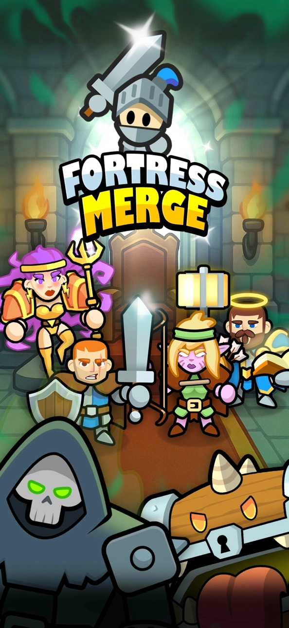 Fortress Merge iOS Mod IPA screenshot 1 - iOS game interface