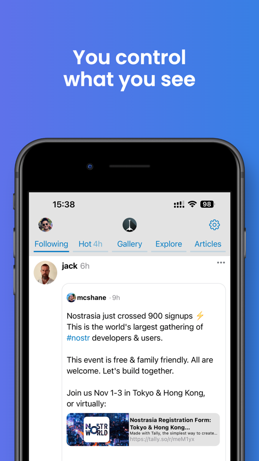 #4. Nostur - Nostr client (macOS) 来自: Fabian Lachman