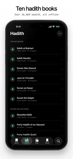 Zaad: Quran, Hadith & Duas screenshot 2