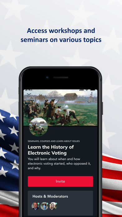 Patriots In Action iPhone screenshot 4 - Education app