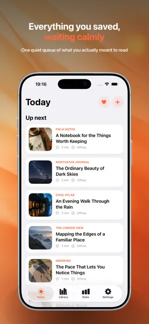 Readarium: Read It Later screenshot 1