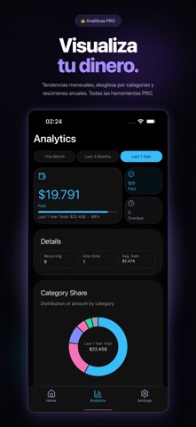 Último Pago: Facturas screenshot 3