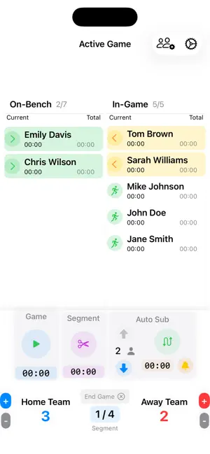 GameTime Manager screenshot 1