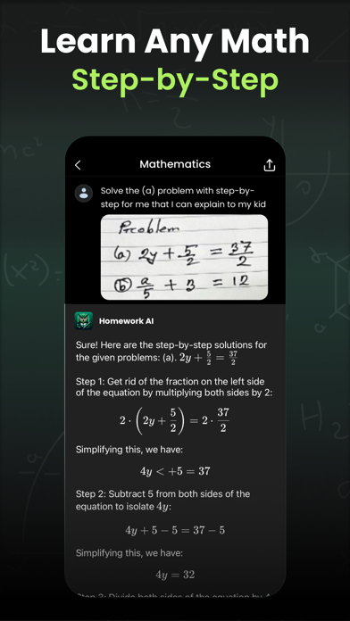 Math Solver: Homework AI Tutor Screenshot