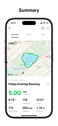 Calc Run: Running Tracker Screenshot 2 of 9