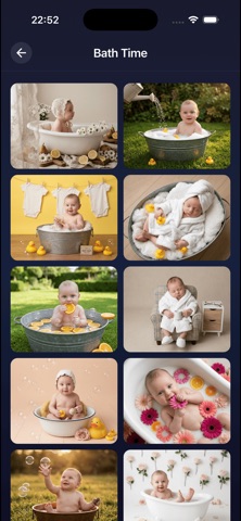 newborn BabySnap - AI Photo iPhone screenshot