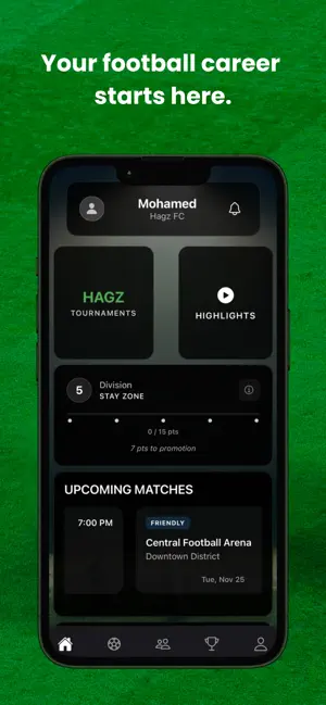 HAGZ FC screenshot 1