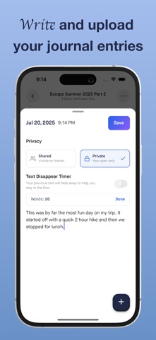 Traverse: Travel Journal screenshot