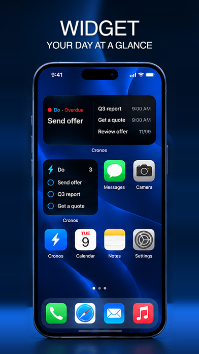 Cronos • Task and Time Manager Screenshot 4 of 5