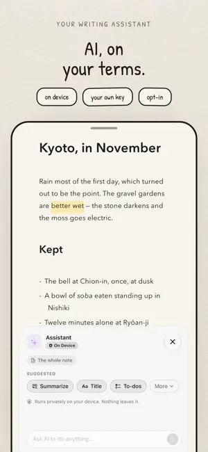 Drypoint - Markdown Notes screenshot 2