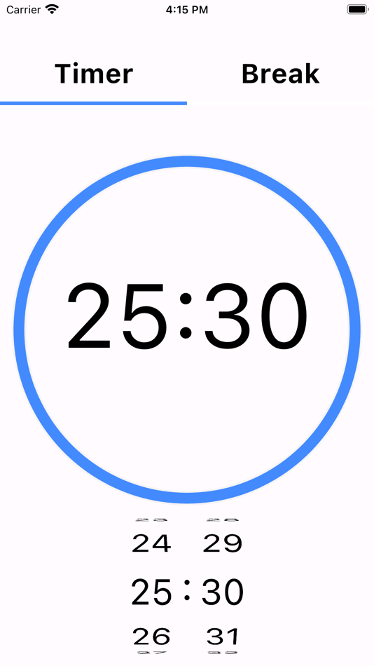 #3. Focus & Productivity Timer (iOS) Podle: Soumy Ladha