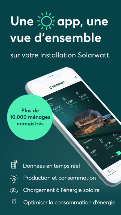 Screenshot #1 pour SOLARWATT Home