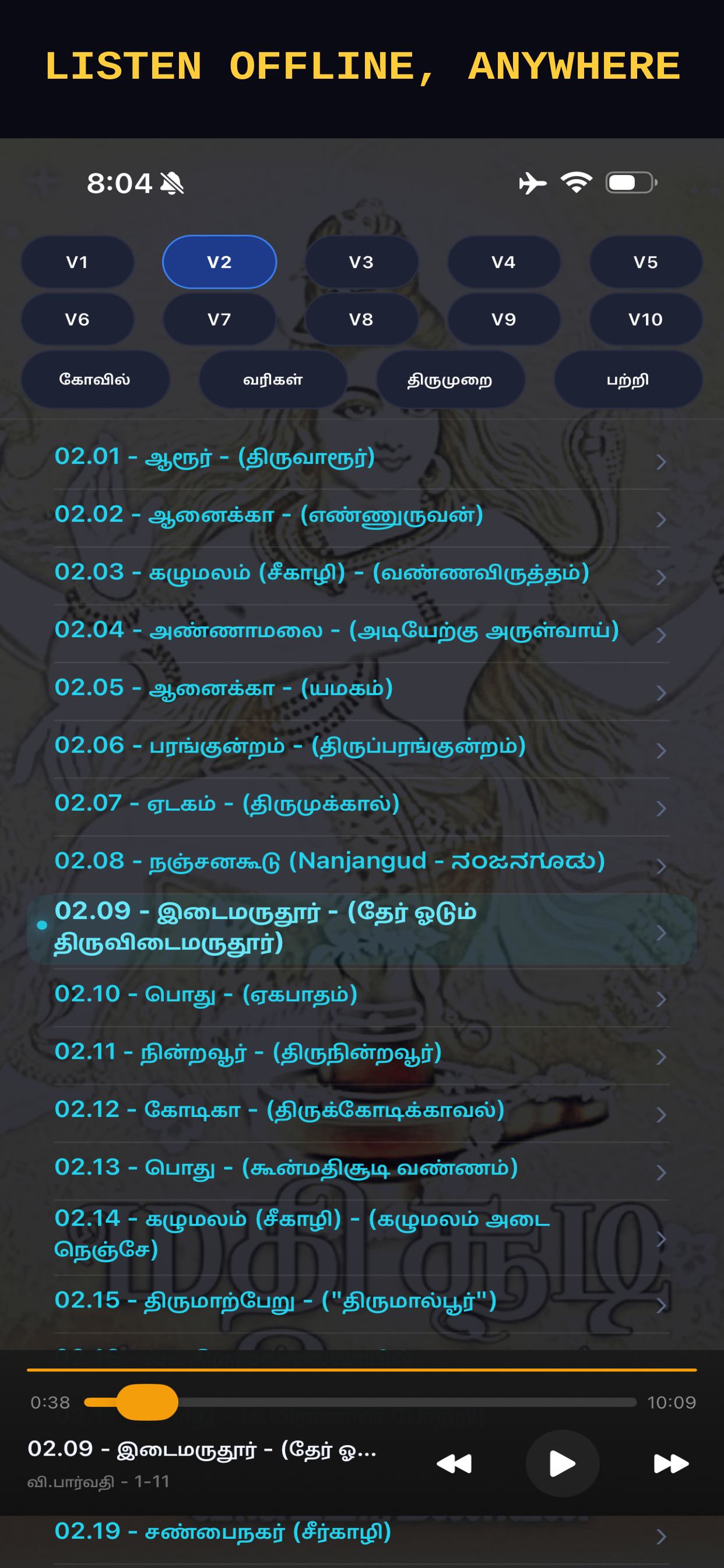 Madhi Sudi: Tamil Shiva Hymns screenshot 9