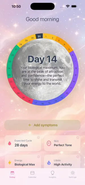 Eluna Cycle: Period Tracker screenshot 1