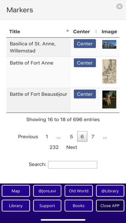 Old World Search ...