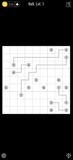 Number Joining Puzzle Game screenshot 2