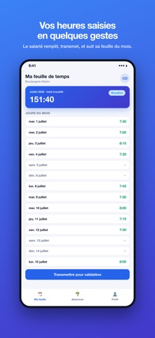 JLB Paye iPhone screenshot