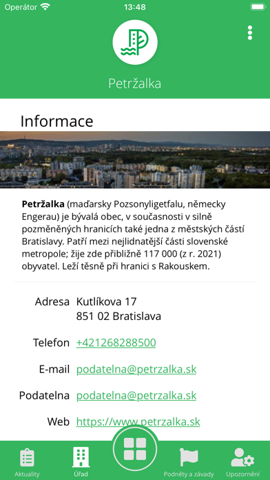 Petržalka. Screenshot