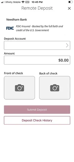Needham Bank Business Banking screenshot 2