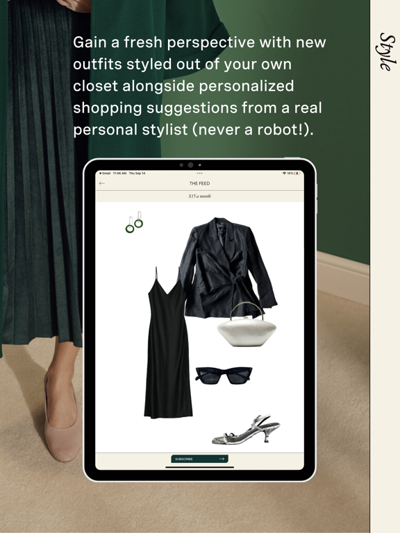 Indyx: Wardrobe & Outfit App iPad screenshot 5 - Lifestyle app