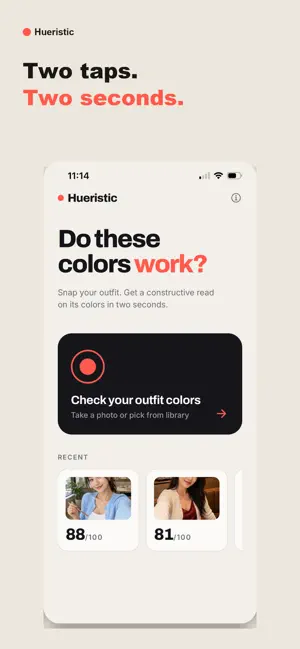 Hueristic: Outfit Colors screenshot 2