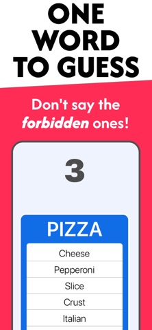 Off Limits! Word Party Game iPhone screenshot