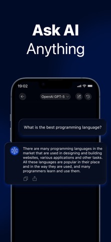 Chat GT: General AI Assistant iPhone screenshot
