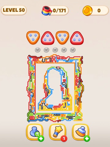 Tape Out: Untangle Puzzle iPad screenshot