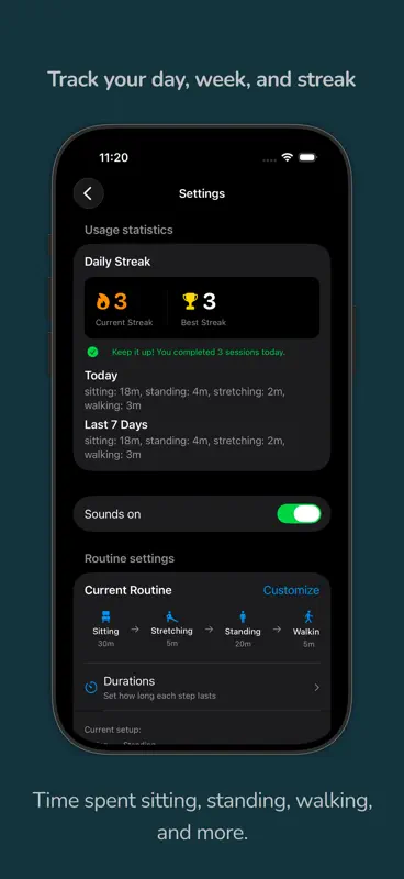 Standly | Standing desk timer screenshot 9 of 9