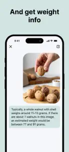 AI scale for grams screenshot #2 for iPhone